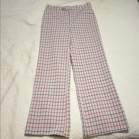 Stylish Checkered Women's Trousers - Picture 1 of 4